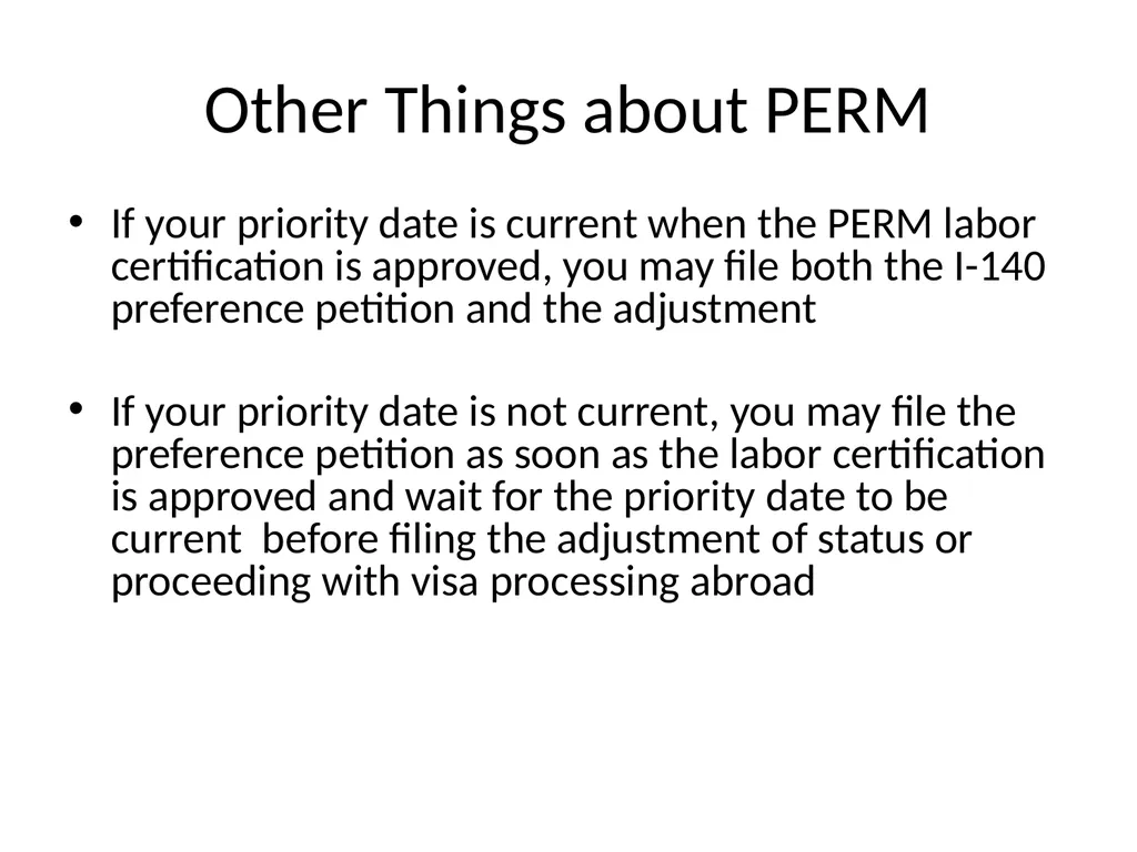 Visa Options for Artists and Professional Workers: - slide 61 of 71