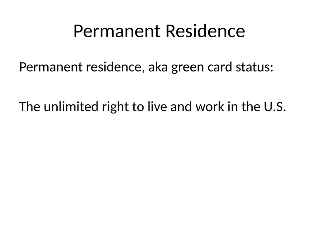 Visa Options for Artists and Professional Workers: - slide 41 of 71