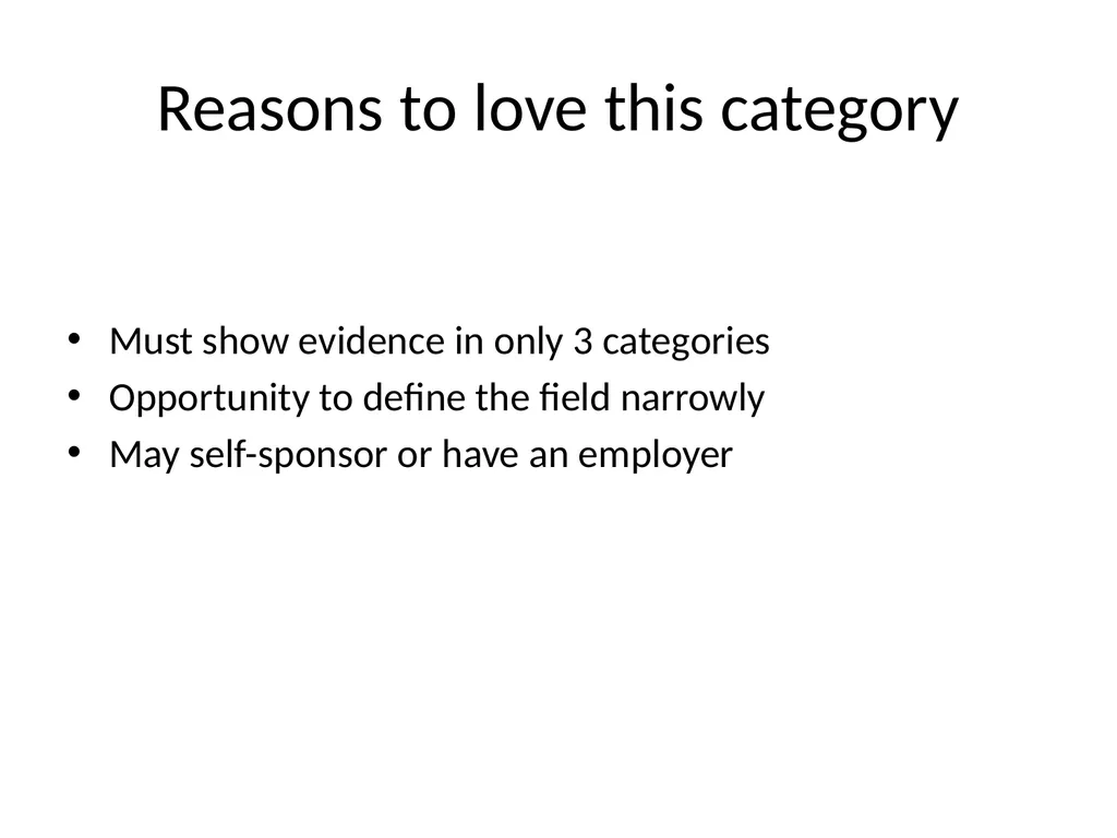 Visa Options for Artists and Professional Workers: - slide 54 of 71