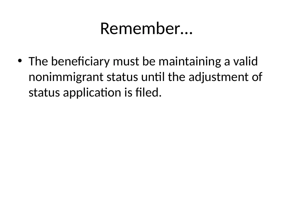 Visa Options for Artists and Professional Workers: - slide 53 of 71