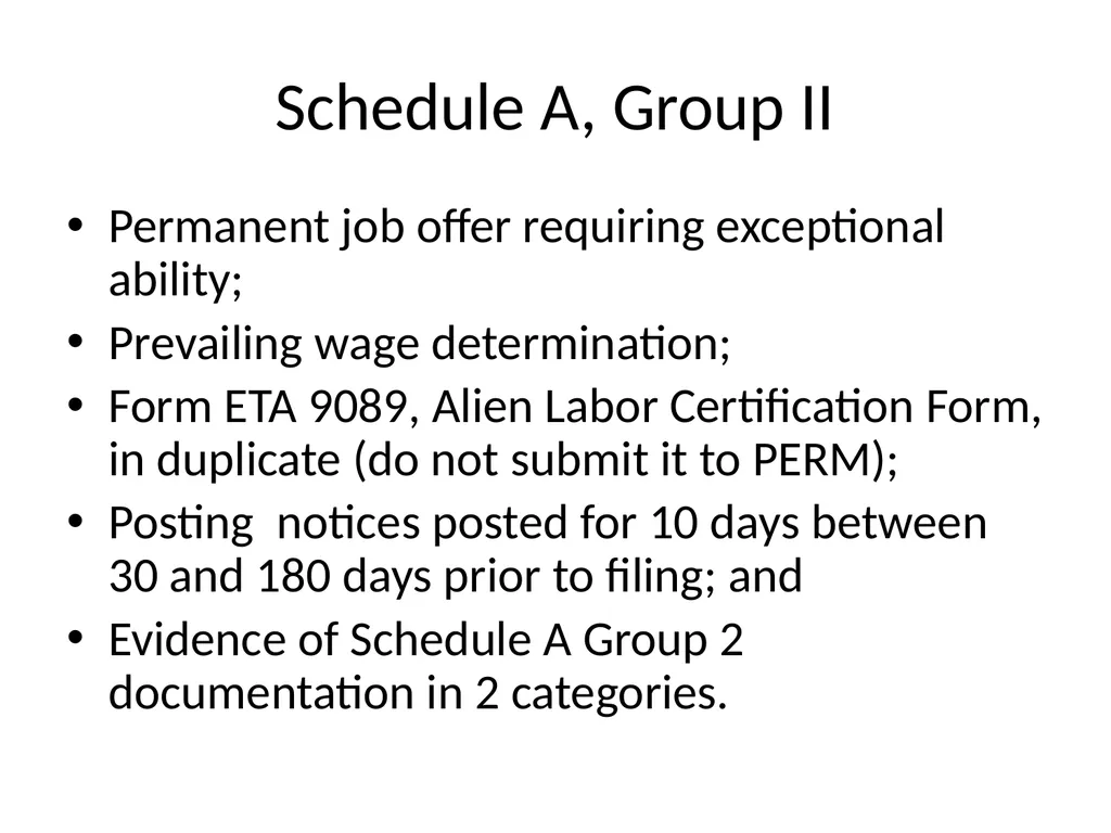Visa Options for Artists and Professional Workers: - slide 65 of 71