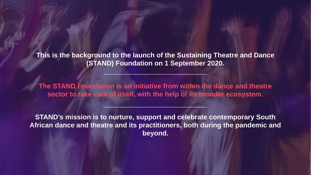An invitation to dance with us, to keep the - slide 6 of 13