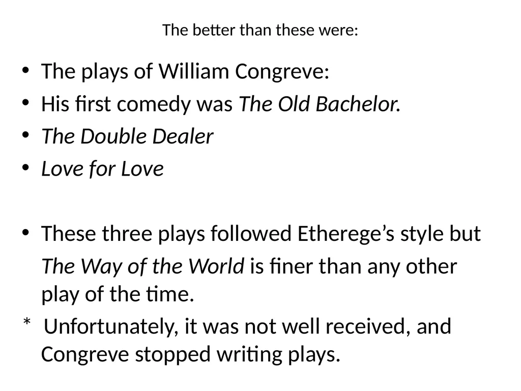 Restoration Drama and Prose Betül ALTAŞ Charles II - slide 9 of 12
