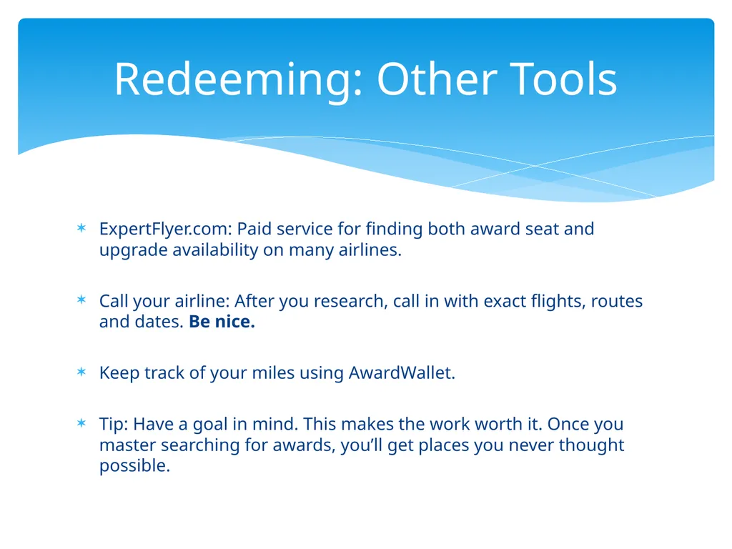Beating The System: Travel Points Pointers With - slide 24 of 30