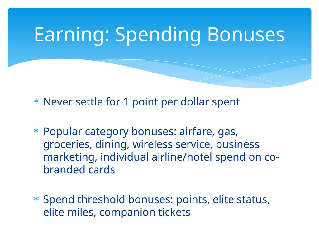 Beating The System: Travel Points Pointers With - slide 7 of 30