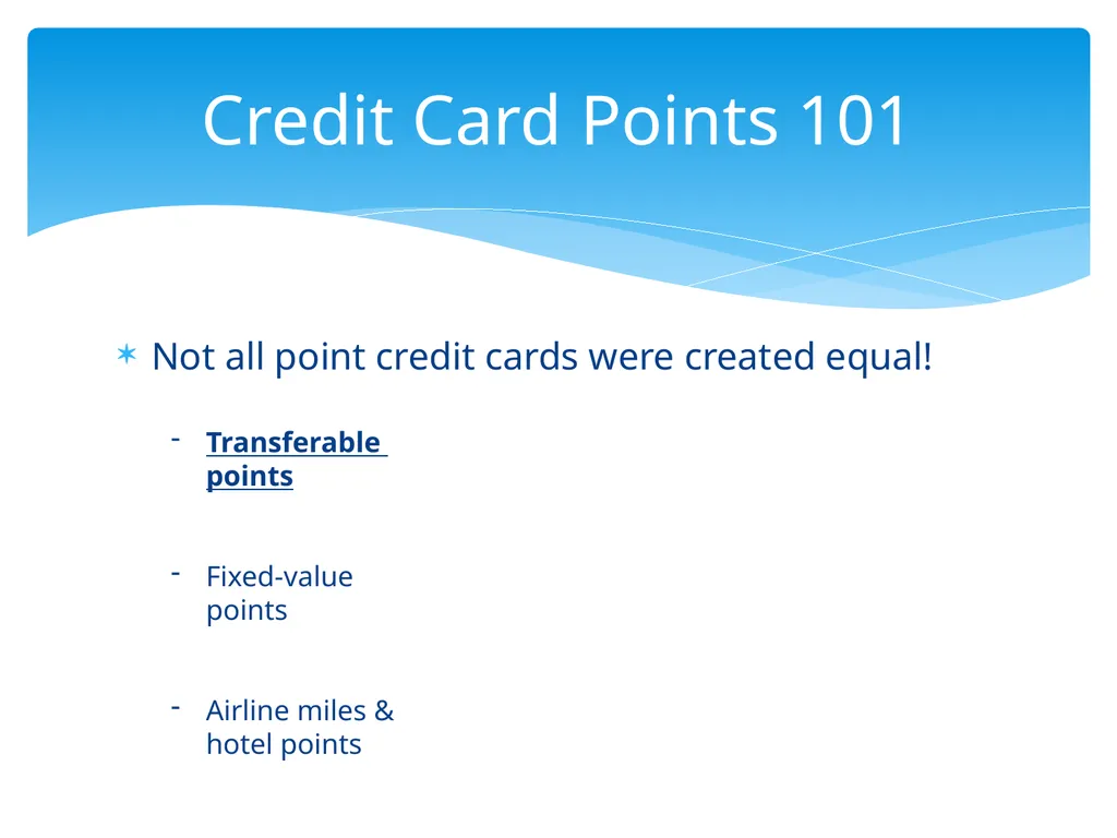 Beating The System: Travel Points Pointers With - slide 8 of 30