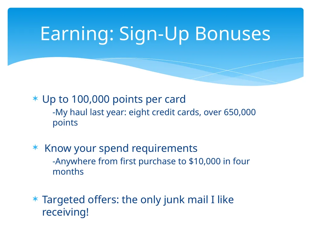 Beating The System: Travel Points Pointers With - slide 6 of 30