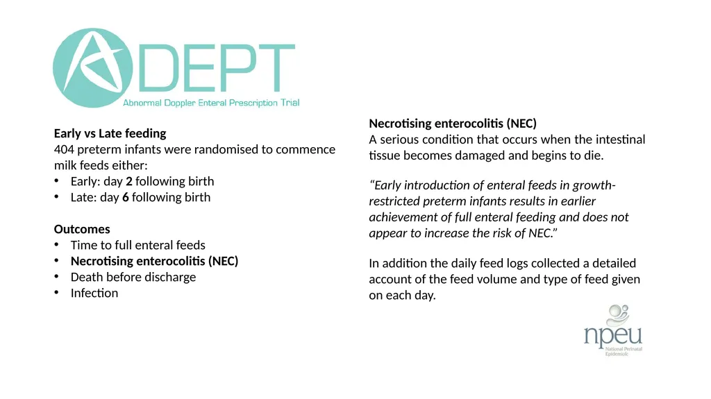 ADEPT ENCORE A nested case-control study analysis - slide 3 of 21