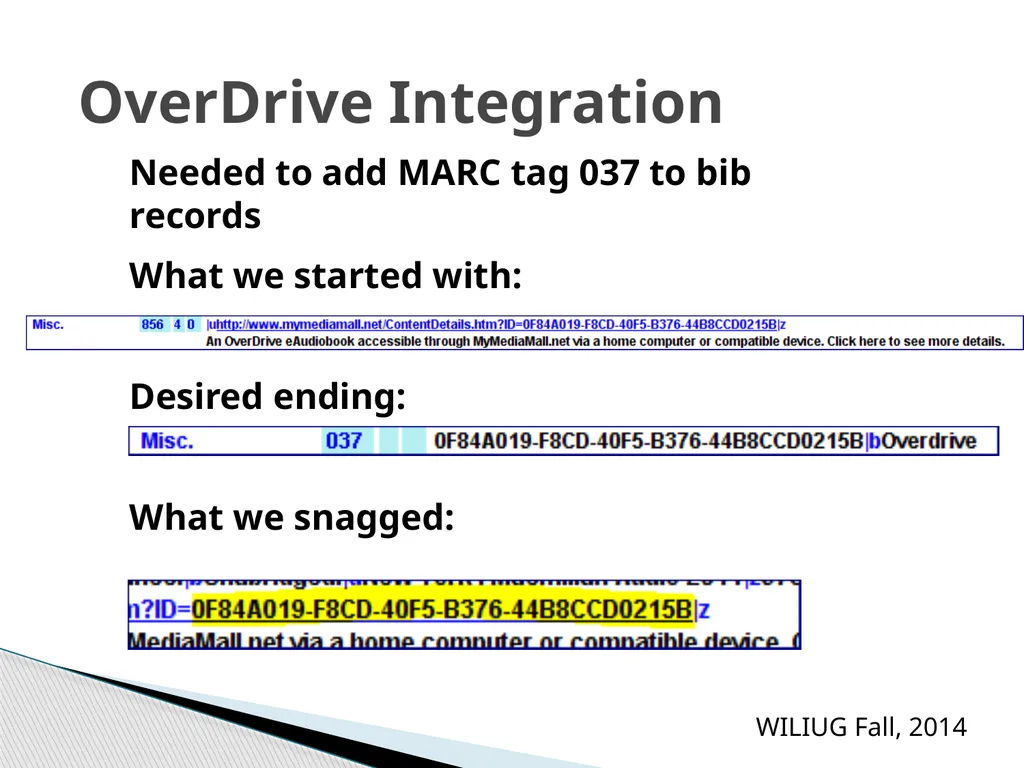 Encore 4.4 with OverDrive Integration Barb Jarvis, - slide 4 of 18