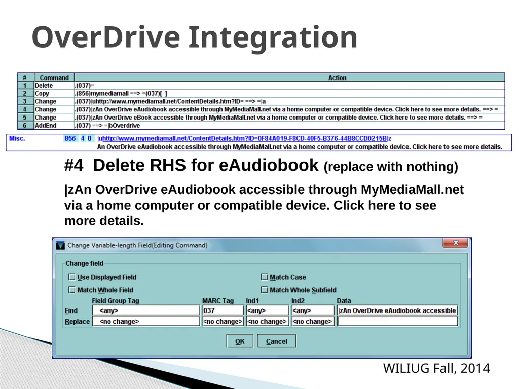 Encore 4.4 with OverDrive Integration Barb Jarvis, - slide 8 of 18