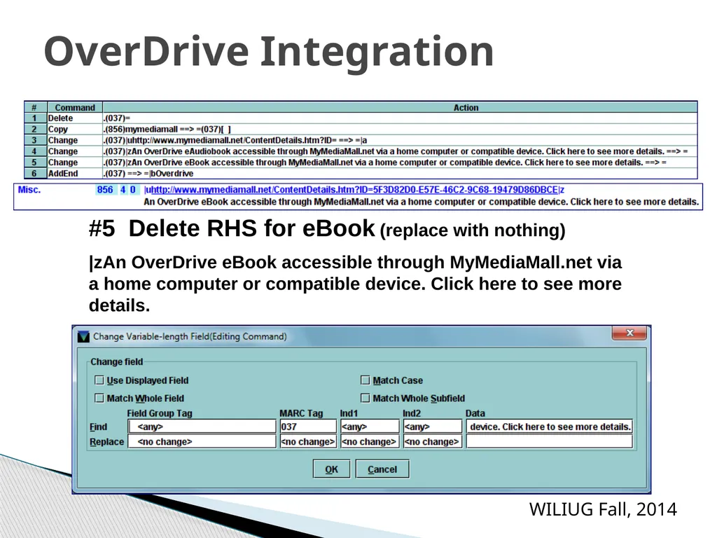 Encore 4.4 with OverDrive Integration Barb Jarvis, - slide 9 of 18