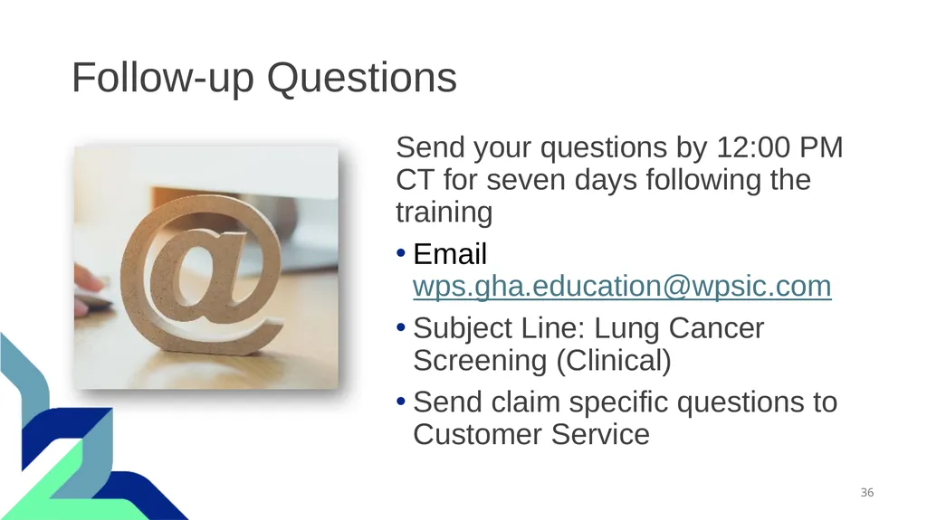 Audio Information The presenter started speaking - slide 36 of 39