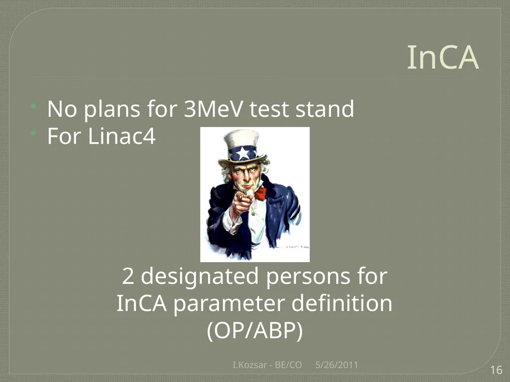CO@L4BCC I.Kozsar BE/CO Overview Control System - slide 16 of 17