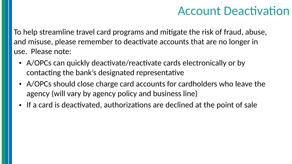 Travel Management Essentials GSA SmartPay® Erin - slide 34 of 40