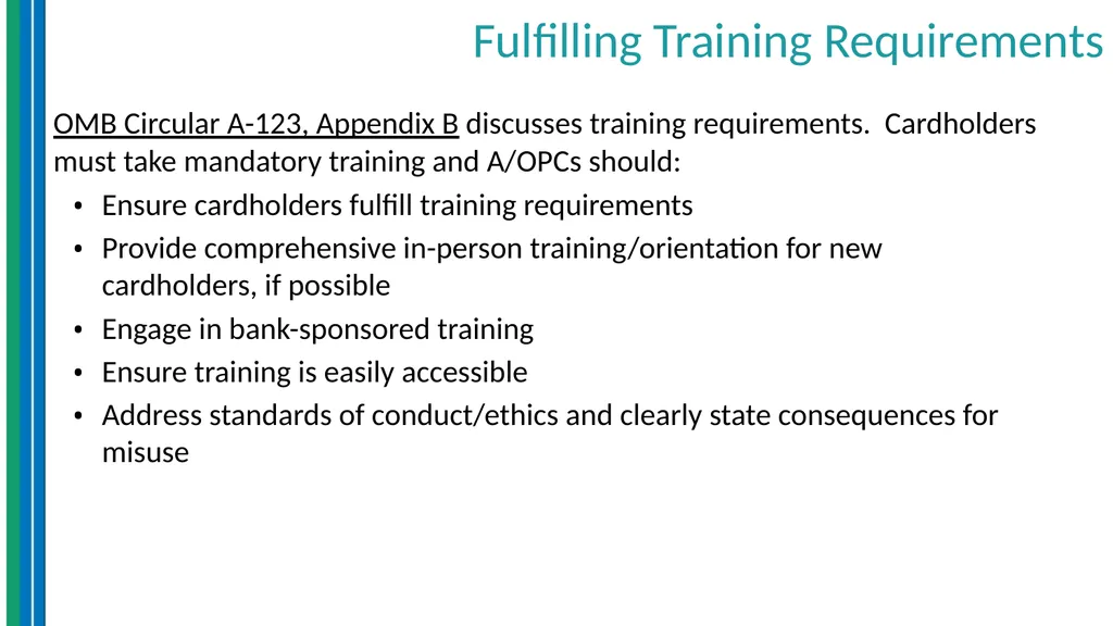 Travel Management Essentials GSA SmartPay® Erin - slide 31 of 40
