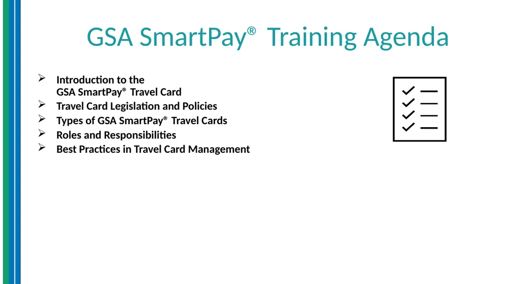 Travel Management Essentials GSA SmartPay® Erin - slide 2 of 40
