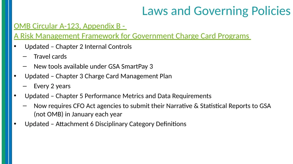 Travel Management Essentials GSA SmartPay® Erin - slide 7 of 40