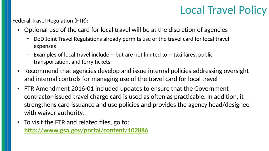 Travel Management Essentials GSA SmartPay® Erin - slide 6 of 40