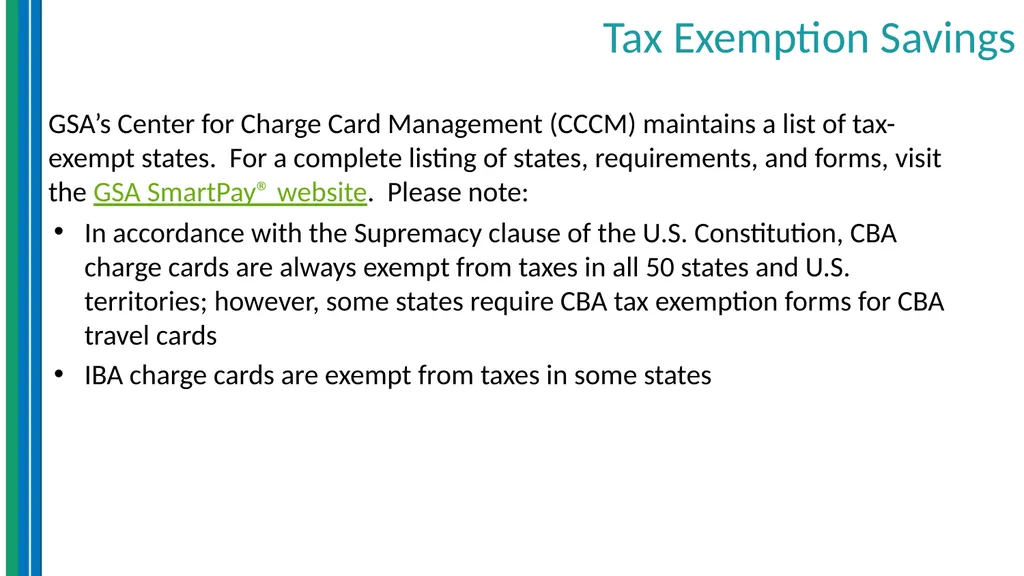 Travel Management Essentials GSA SmartPay® Erin - slide 29 of 40
