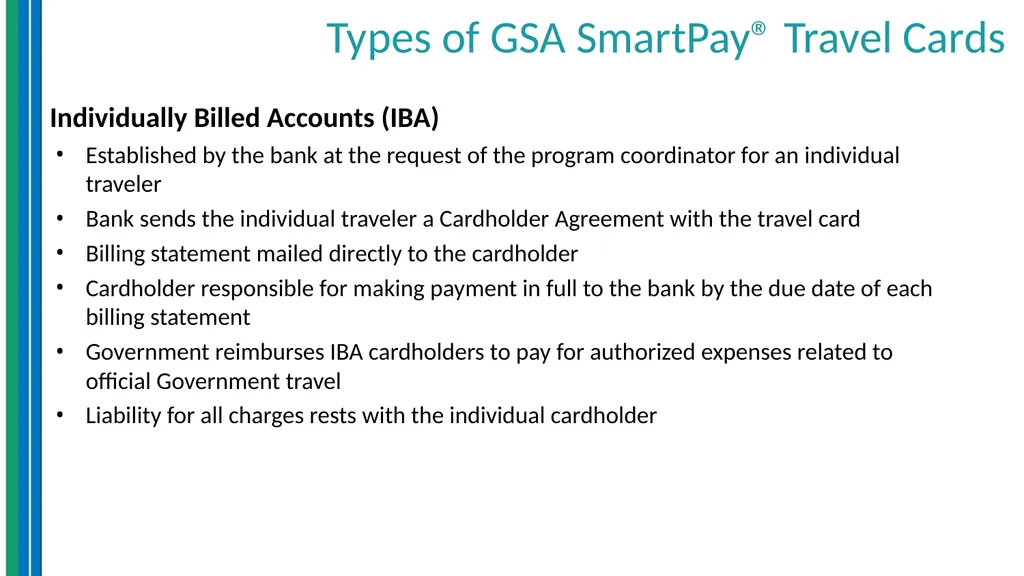 Travel Management Essentials GSA SmartPay® Erin - slide 14 of 40