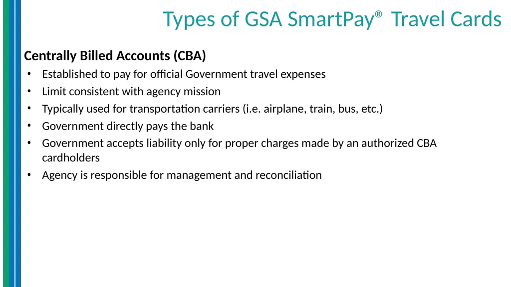 Travel Management Essentials GSA SmartPay® Erin - slide 16 of 40