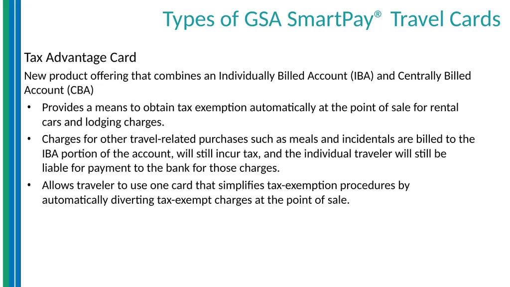 Travel Management Essentials GSA SmartPay® Erin - slide 17 of 40