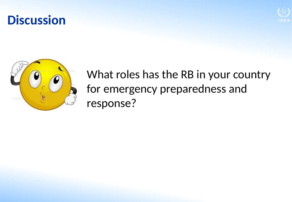 Roles and Responsibilities in Emergency - slide 15 of 28