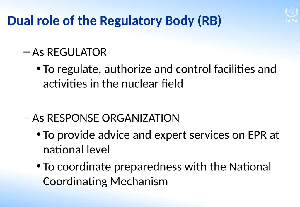 Roles and Responsibilities in Emergency - slide 11 of 28