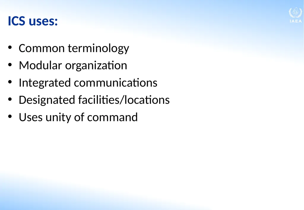 Roles and Responsibilities in Emergency - slide 22 of 28
