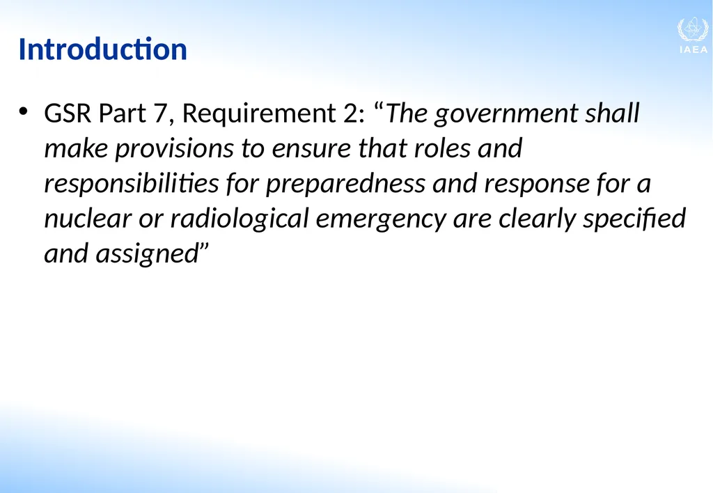 Roles and Responsibilities in Emergency - slide 4 of 28