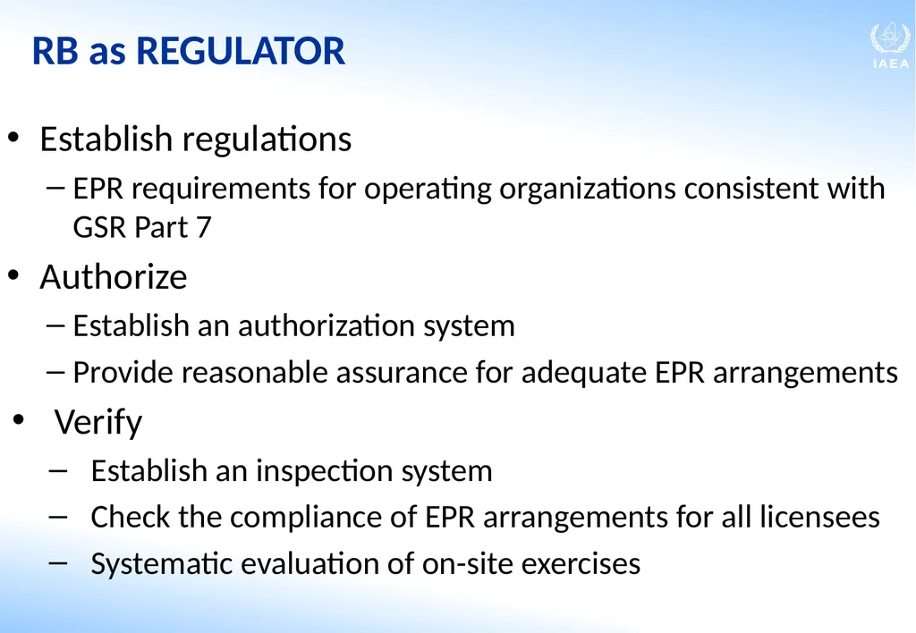 Roles and Responsibilities in Emergency - slide 12 of 28