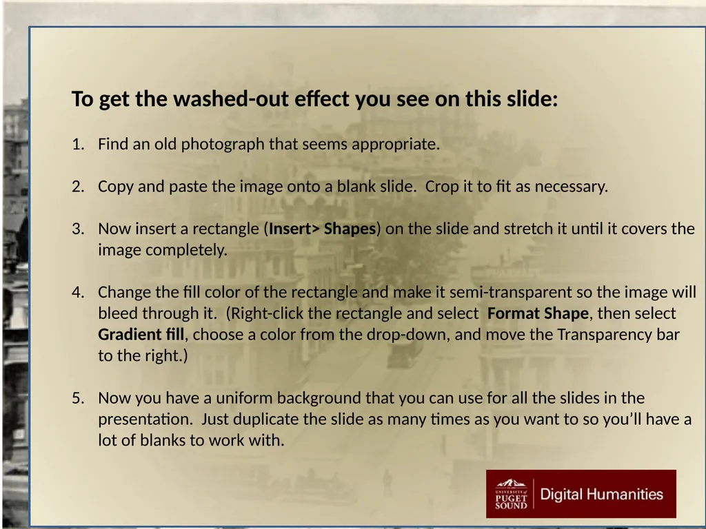 How to build an argument using multimedia (à la - slide 4 of 12