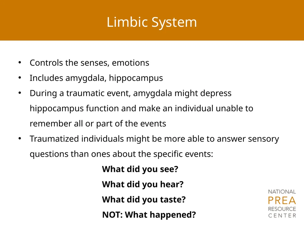 Module 4: Trauma and Victim Responses: - slide 9 of 32