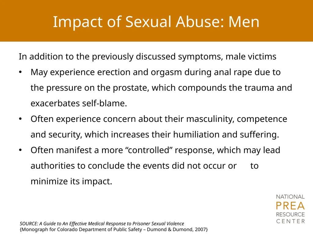 Module 4: Trauma and Victim Responses: - slide 21 of 32