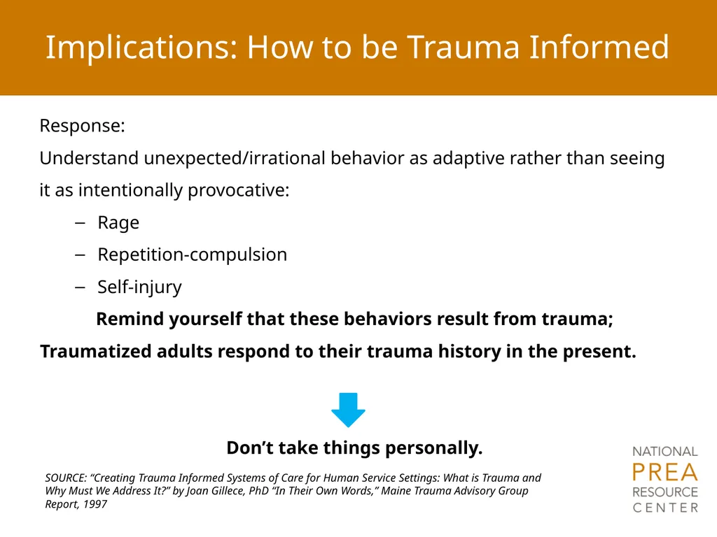 Module 4: Trauma and Victim Responses: - slide 29 of 32
