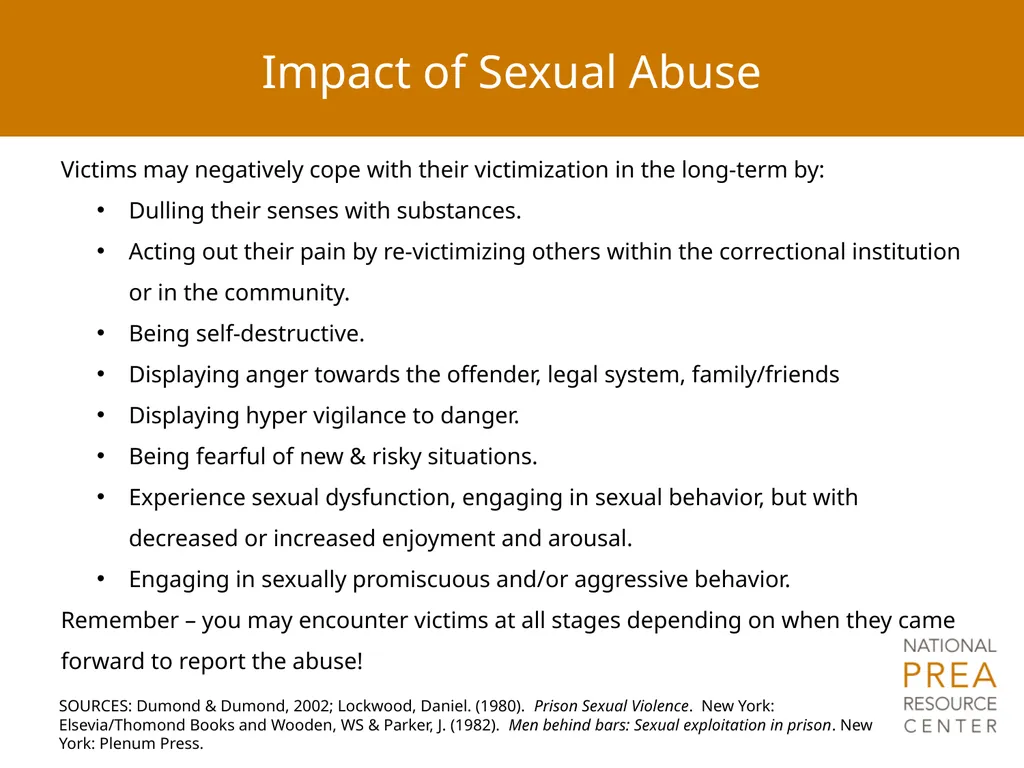 Module 4: Trauma and Victim Responses: - slide 19 of 32