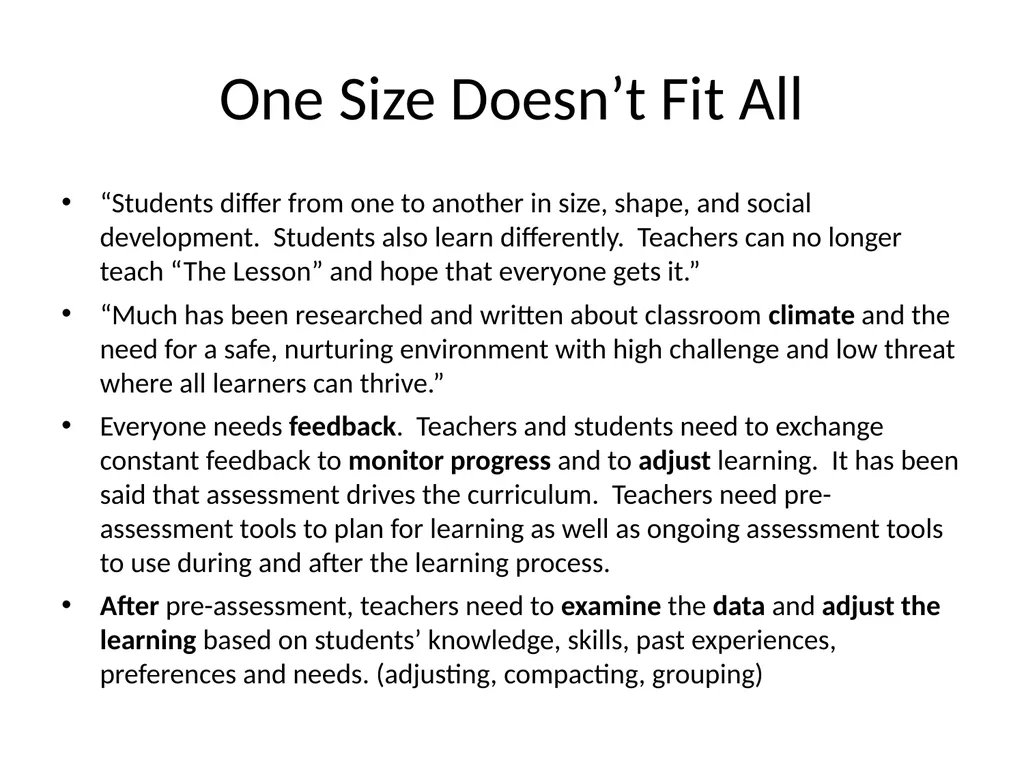 Differentiated Instruction Beginning Teacher - slide 6 of 24