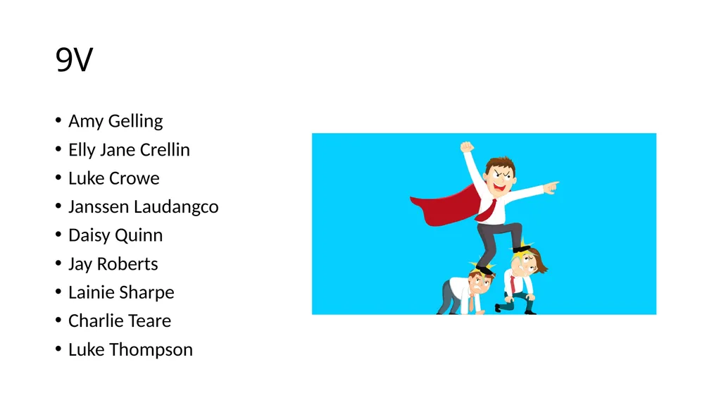 9A Tom Cluny Aalish Crowe Ellie Johnson Harriet - slide 8 of 12
