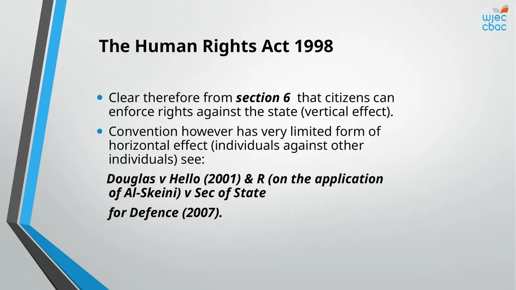The rules and theory of human rights law Human - slide 8 of 22