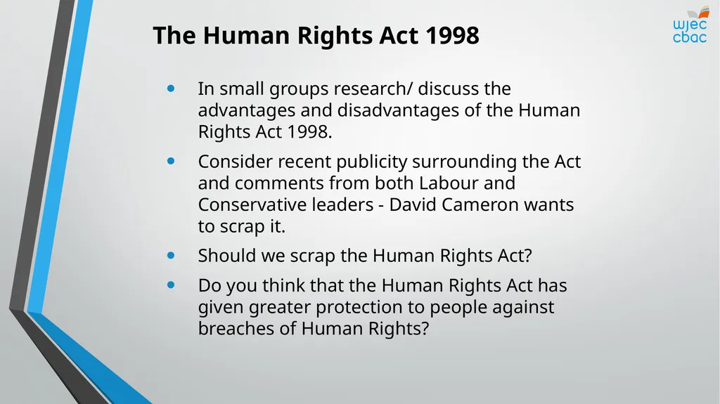 The rules and theory of human rights law Human - slide 15 of 22