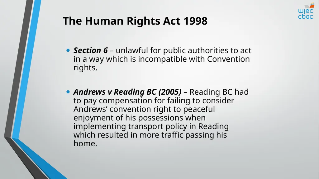 The rules and theory of human rights law Human - slide 9 of 22