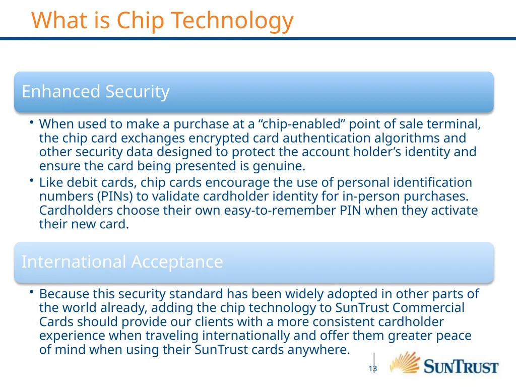 WELCOME!!! VP Card Program Officer: Rick Lopez - slide 13 of 21