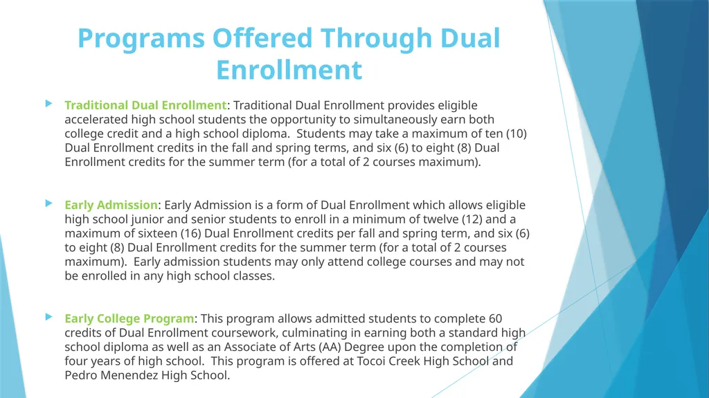 St. Johns River State College Dual Enrollment Why - slide 3 of 13