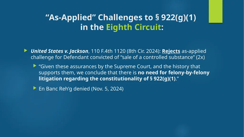 Supreme Court and Fifth Circuit Criminal Update - slide 10 of 53