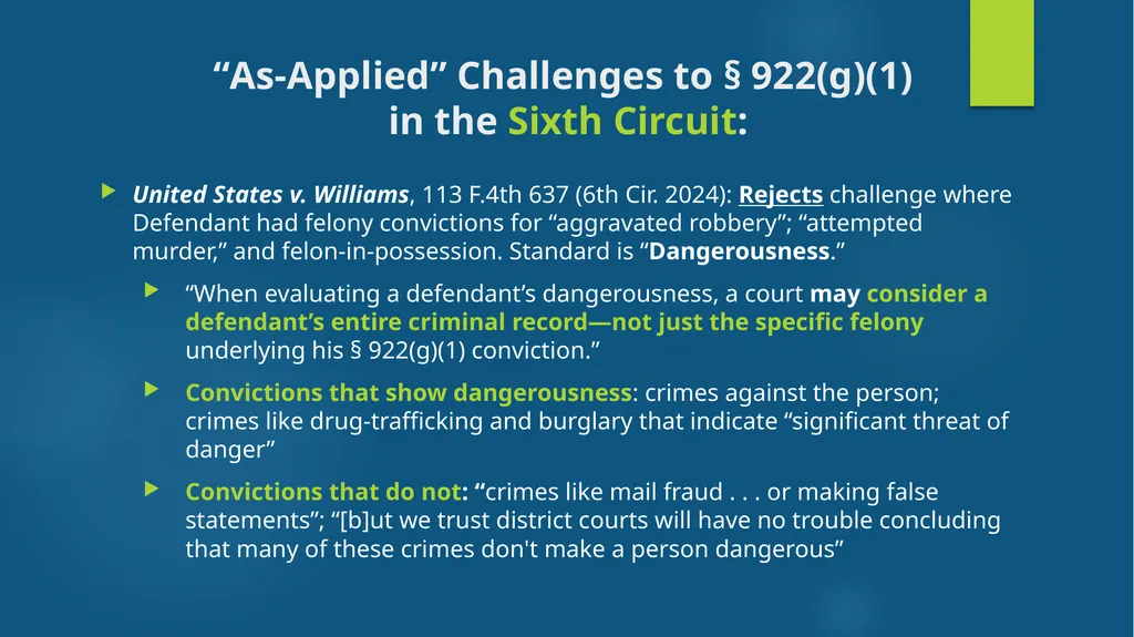 Supreme Court and Fifth Circuit Criminal Update - slide 8 of 53