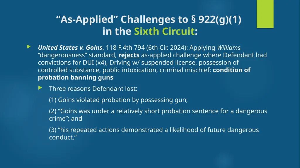 Supreme Court and Fifth Circuit Criminal Update - slide 9 of 53