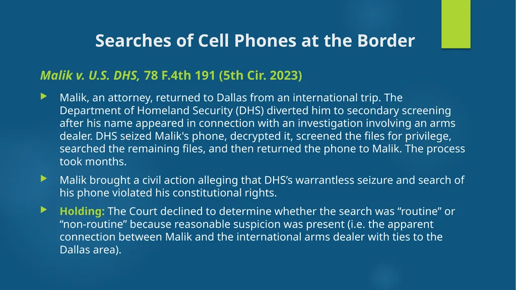 Supreme Court and Fifth Circuit Criminal Update - slide 16 of 53