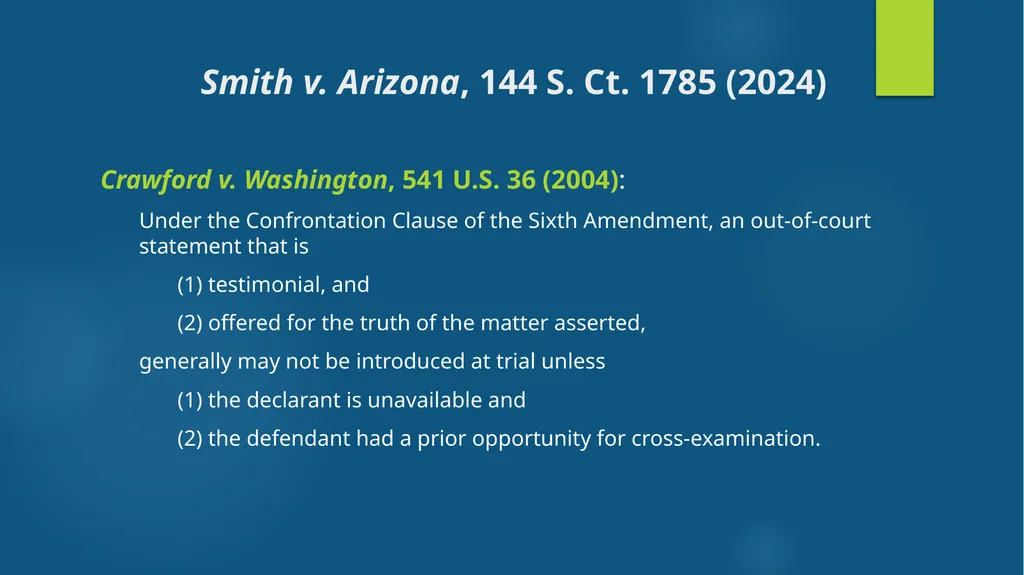 Supreme Court and Fifth Circuit Criminal Update - slide 25 of 53