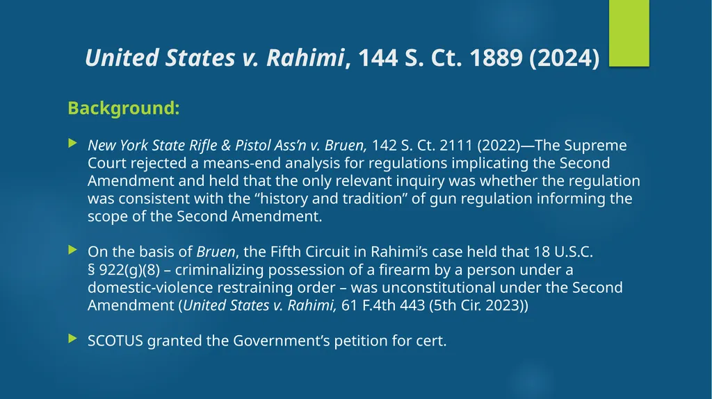 Supreme Court and Fifth Circuit Criminal Update - slide 4 of 53