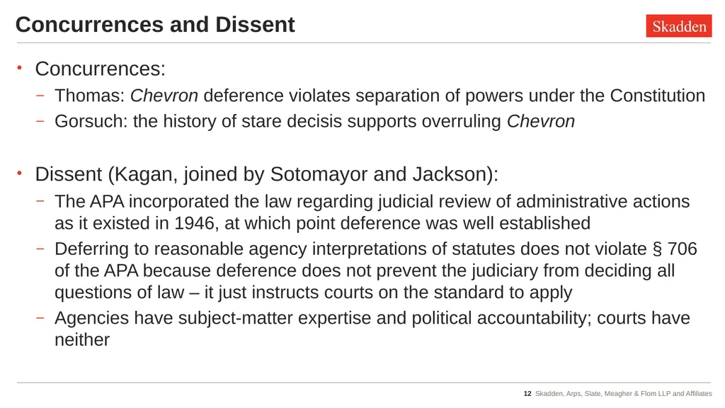 Tax Implications of Recent Admin Law Cases - slide 12 of 47